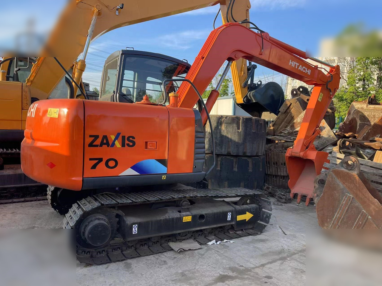 HITACHI ZX70 - Pásové rýpadlo: obrázek 1 HITACHI ZX70 - Pásové rýpadlo: obrázek 1