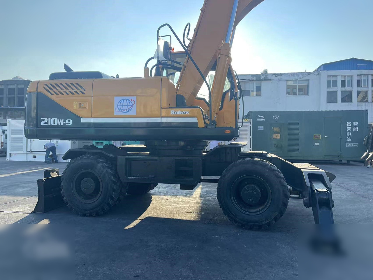 HYUNDAI ROBEX 210W-9 - Kolesové rýpadlo: obrázek 5 HYUNDAI ROBEX 210W-9 - Kolesové rýpadlo: obrázek 5