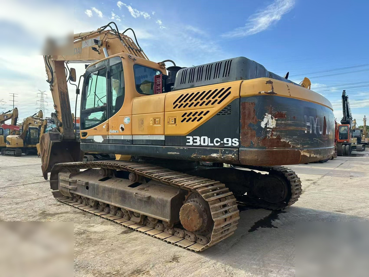 HYUNDAI ROBEX 330 LC-9S - Pásové rýpadlo: obrázek 5 HYUNDAI ROBEX 330 LC-9S - Pásové rýpadlo: obrázek 5