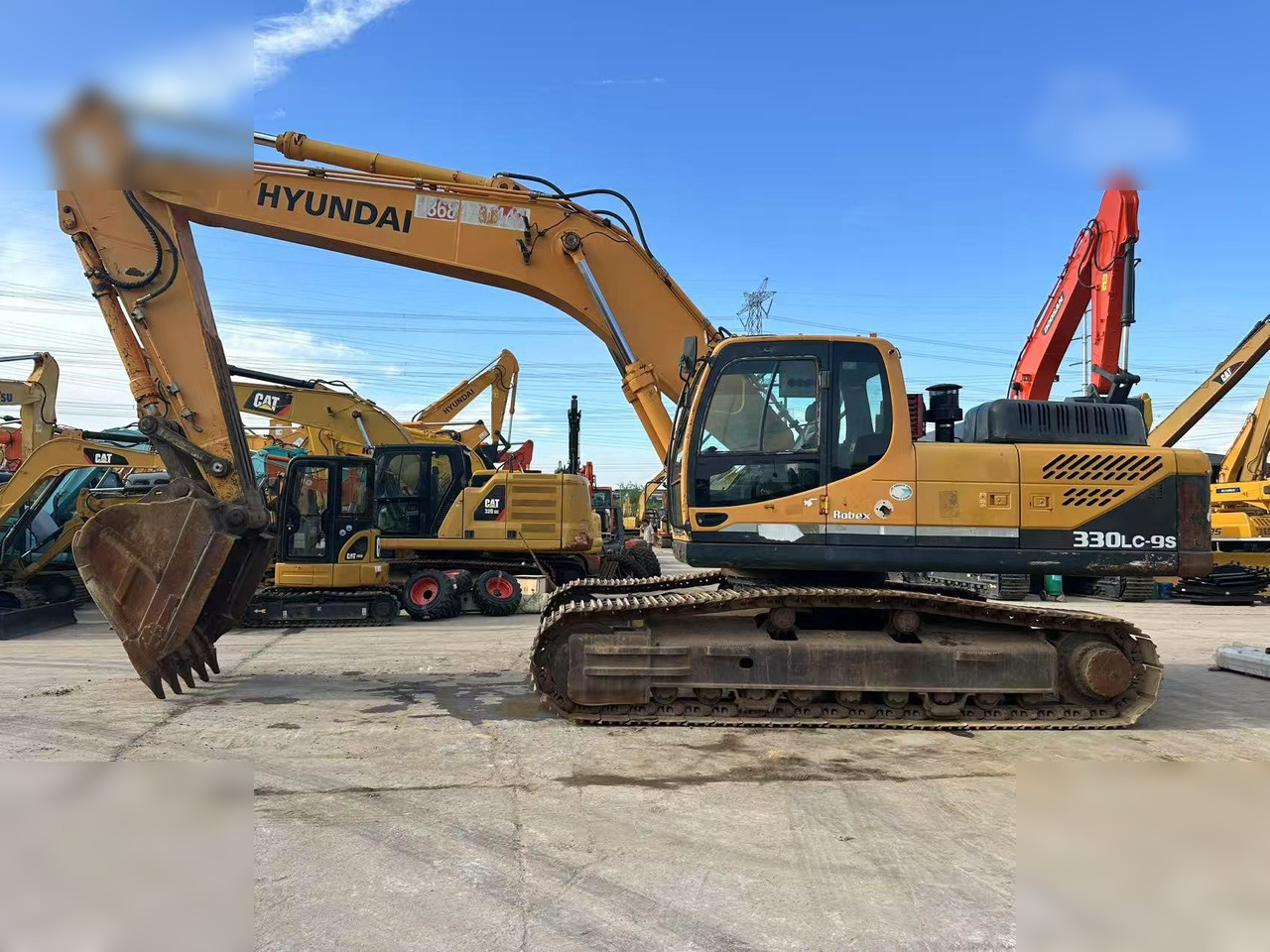 HYUNDAI ROBEX 330 LC-9S - Pásové rýpadlo: obrázek 1 HYUNDAI ROBEX 330 LC-9S - Pásové rýpadlo: obrázek 1