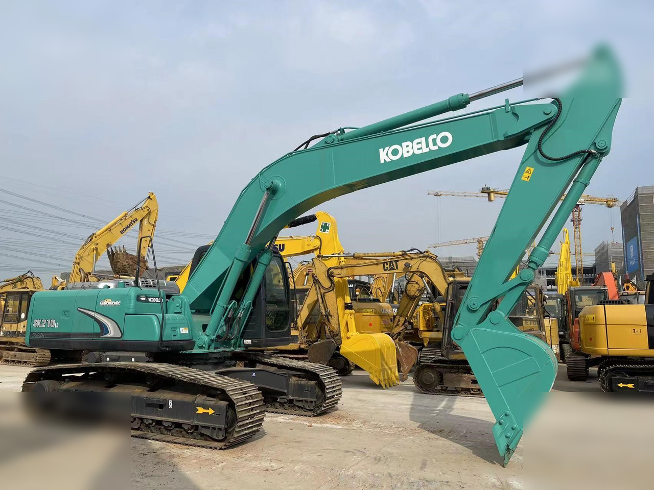 KOBELCO SK210 - Pásové rýpadlo: obrázek 1 KOBELCO SK210 - Pásové rýpadlo: obrázek 1