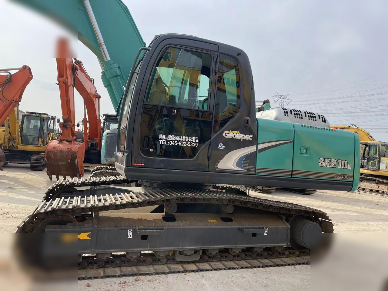 KOBELCO SK210 - Pásové rýpadlo: obrázek 3 KOBELCO SK210 - Pásové rýpadlo: obrázek 3