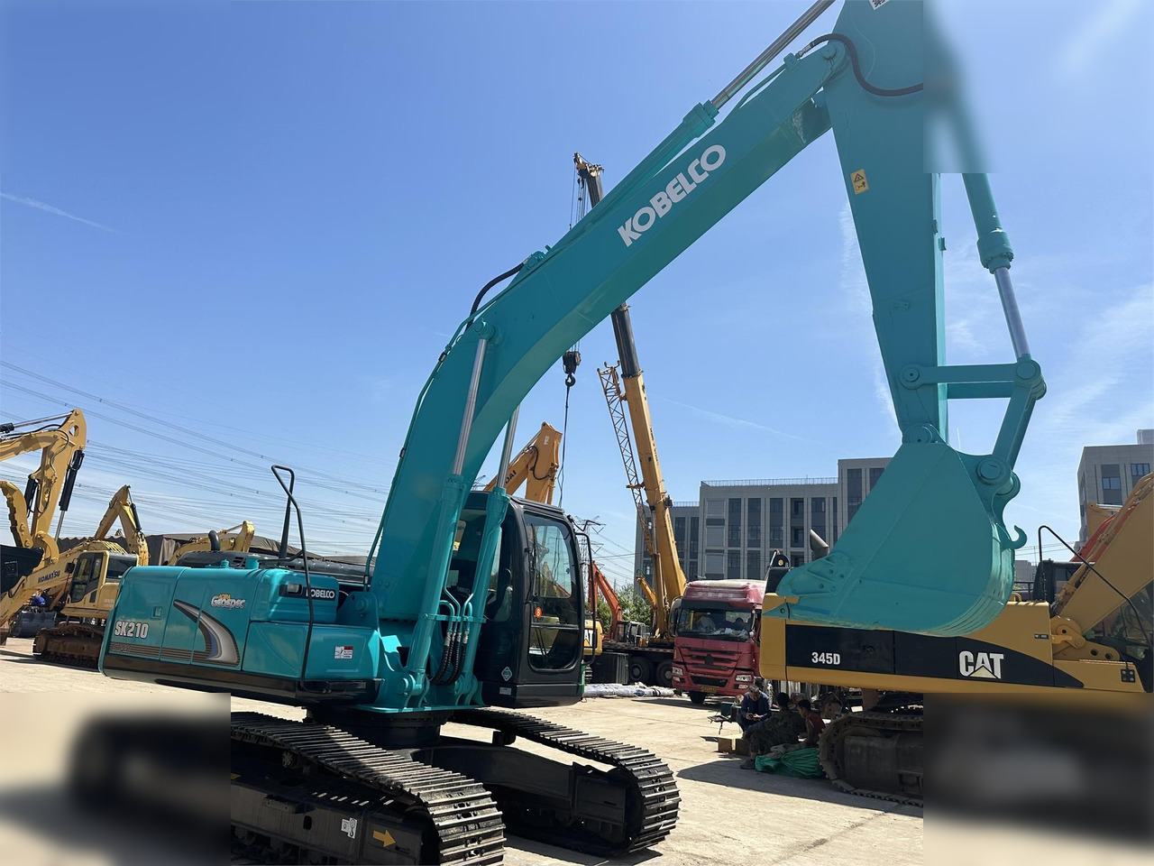KOBELCO SK210 LC-8 - Pásové rýpadlo: obrázek 4 KOBELCO SK210 LC-8 - Pásové rýpadlo: obrázek 4
