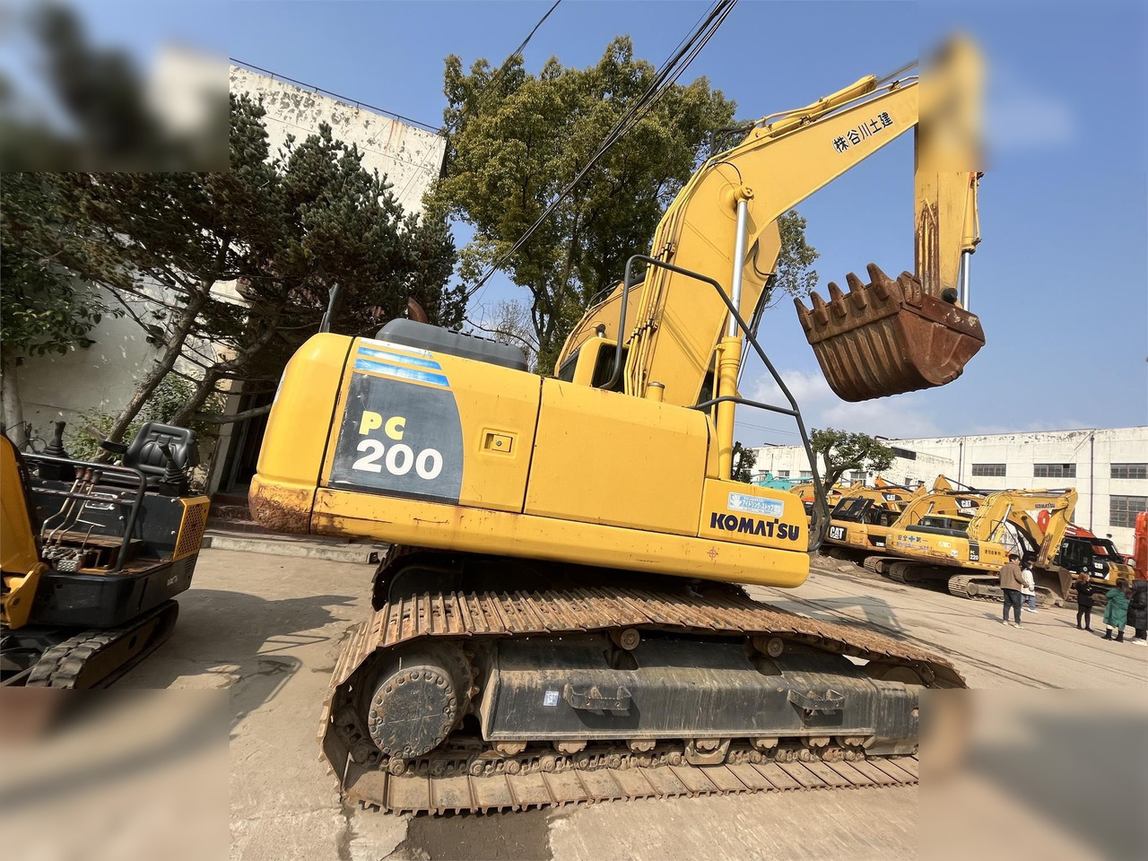 KOMATSU PC200-8 - Pásové rýpadlo: obrázek 1 KOMATSU PC200-8 - Pásové rýpadlo: obrázek 1