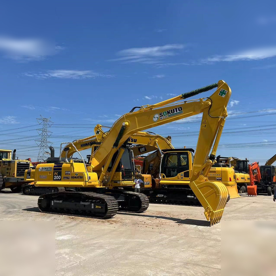 KOMATSU PC200-8 - Pásové rýpadlo: obrázek 1 KOMATSU PC200-8 - Pásové rýpadlo: obrázek 1