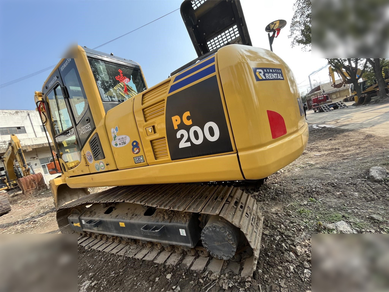 KOMATSU PC200-8 - Pásové rýpadlo: obrázek 1 KOMATSU PC200-8 - Pásové rýpadlo: obrázek 1