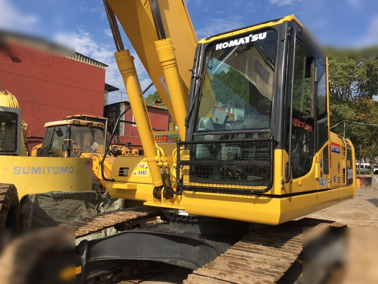 KOMATSU PC200-8N1 - Pásové rýpadlo: obrázek 1 KOMATSU PC200-8N1 - Pásové rýpadlo: obrázek 1