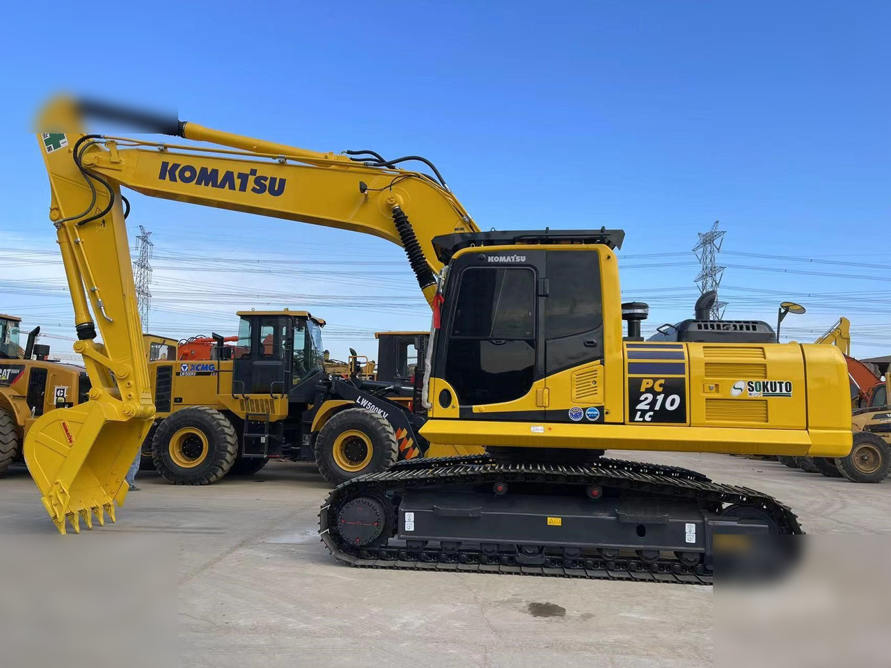 KOMATSU PC210 LC-8 - Pásové rýpadlo: obrázek 4 KOMATSU PC210 LC-8 - Pásové rýpadlo: obrázek 4