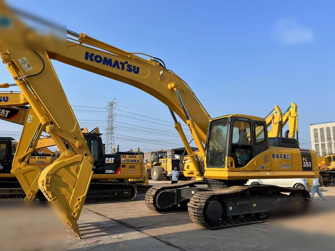 KOMATSU PC350-7 - Pásové rýpadlo: obrázek 5 KOMATSU PC350-7 - Pásové rýpadlo: obrázek 5