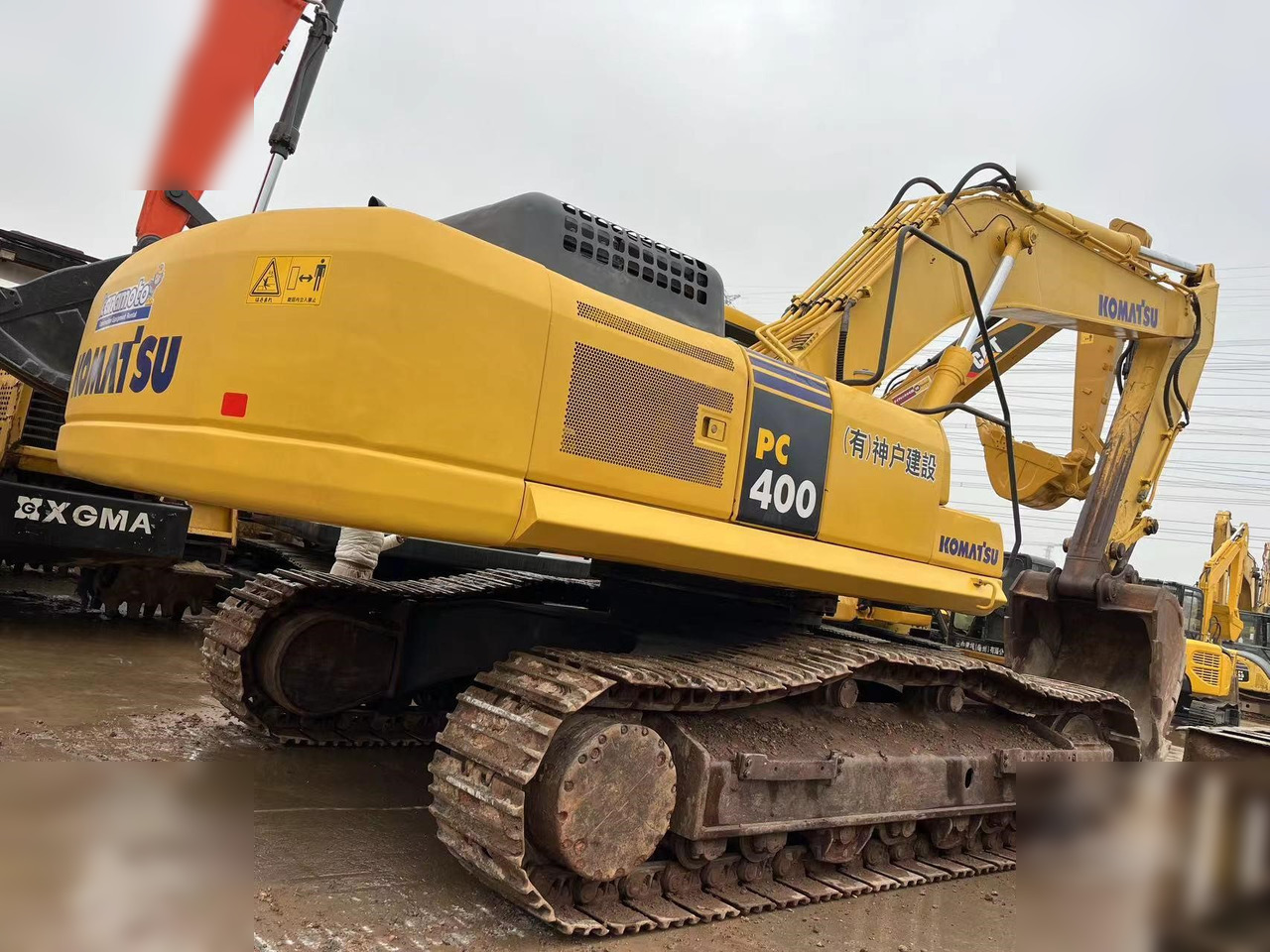 KOMATSU PC400-7 - Pásové rýpadlo: obrázek 3 KOMATSU PC400-7 - Pásové rýpadlo: obrázek 3