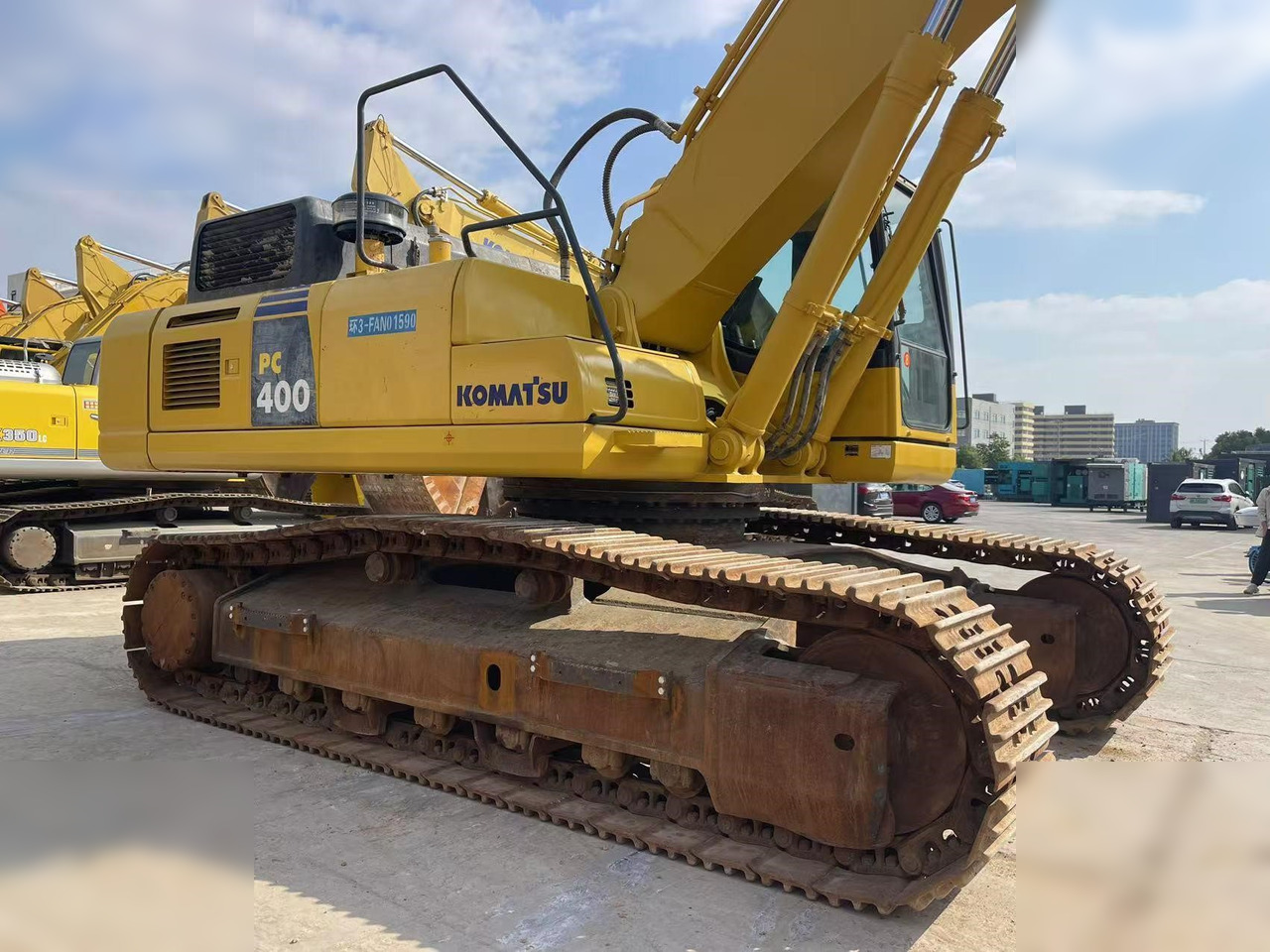 KOMATSU PC400-8 - Pásové rýpadlo: obrázek 4 KOMATSU PC400-8 - Pásové rýpadlo: obrázek 4