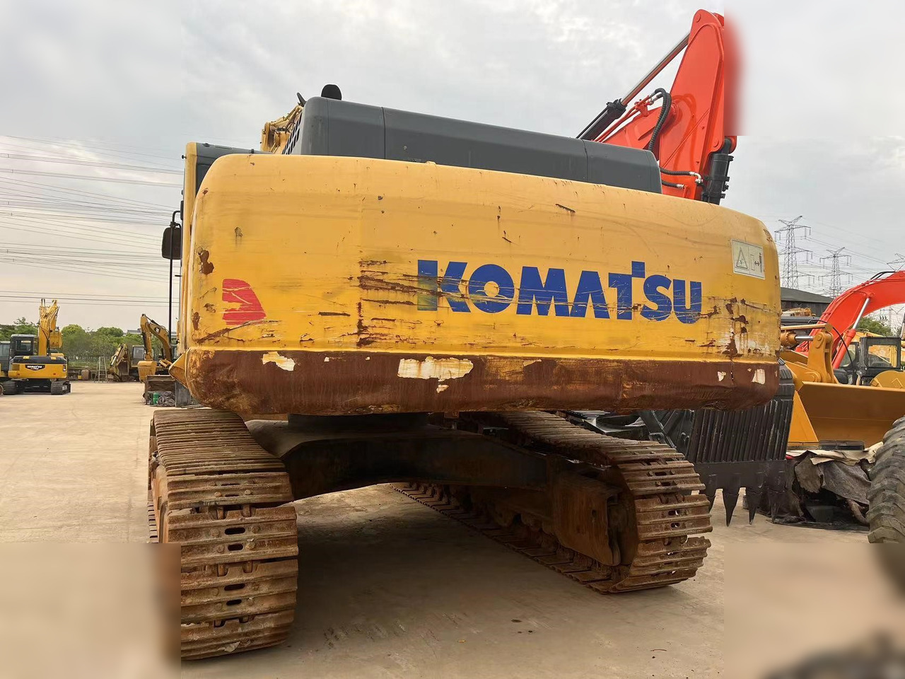 KOMATSU PC400-8 - Pásové rýpadlo: obrázek 5 KOMATSU PC400-8 - Pásové rýpadlo: obrázek 5