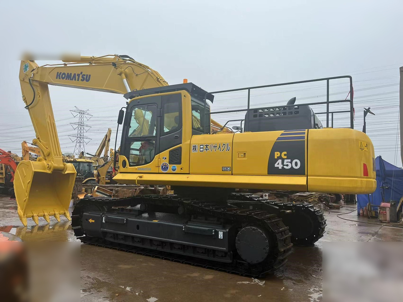 KOMATSU PC450-8 - Pásové rýpadlo: obrázek 2 KOMATSU PC450-8 - Pásové rýpadlo: obrázek 2