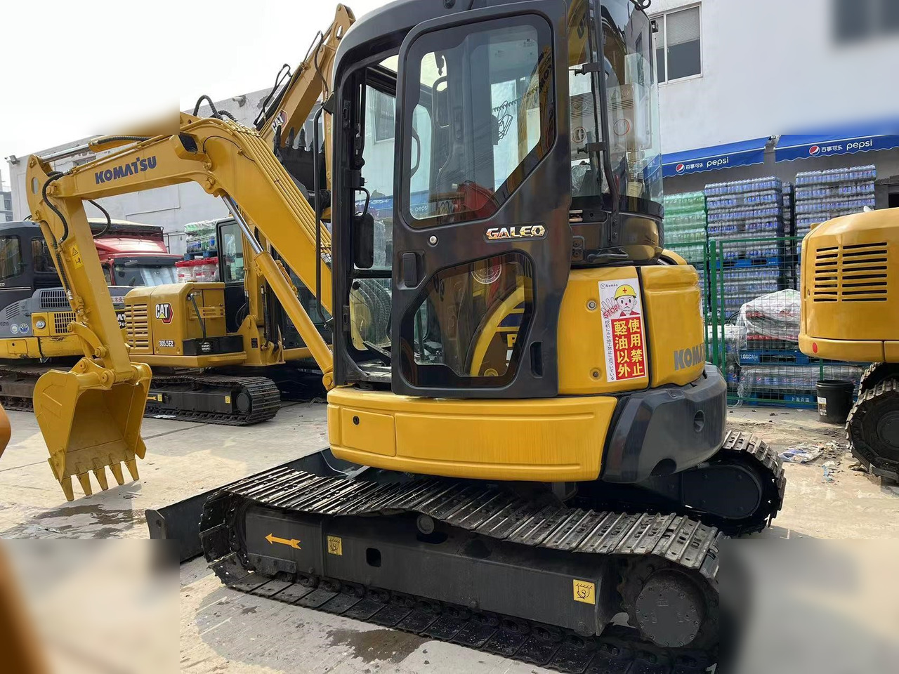 KOMATSU PC55MR-2 - Mini rýpadlo: obrázek 3 KOMATSU PC55MR-2 - Mini rýpadlo: obrázek 3