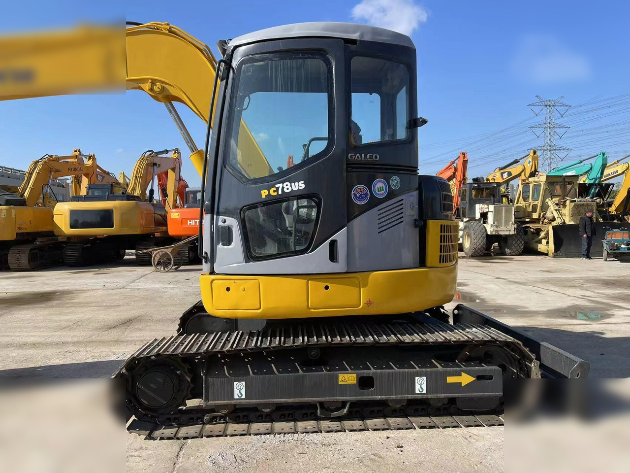 KOMATSU PC78US-6N0 - Pásové rýpadlo: obrázek 1 KOMATSU PC78US-6N0 - Pásové rýpadlo: obrázek 1