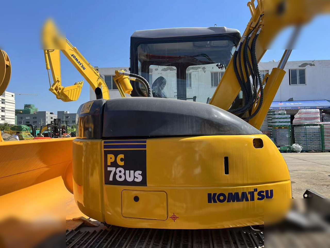 KOMATSU PC78US - Pásové rýpadlo: obrázek 3 KOMATSU PC78US - Pásové rýpadlo: obrázek 3