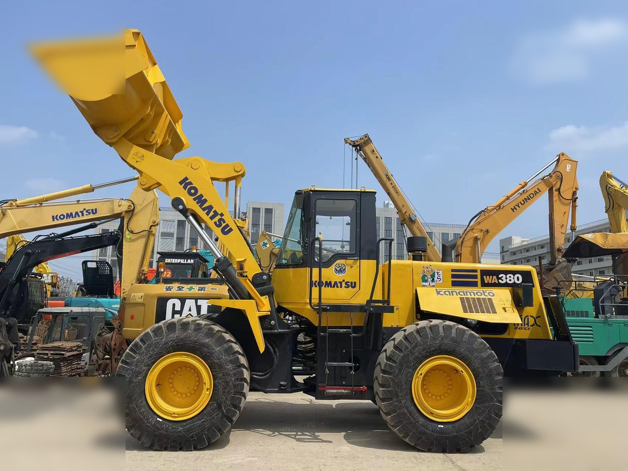 KOMATSU WA380-3 - Kolový nakladač: obrázek 1 KOMATSU WA380-3 - Kolový nakladač: obrázek 1