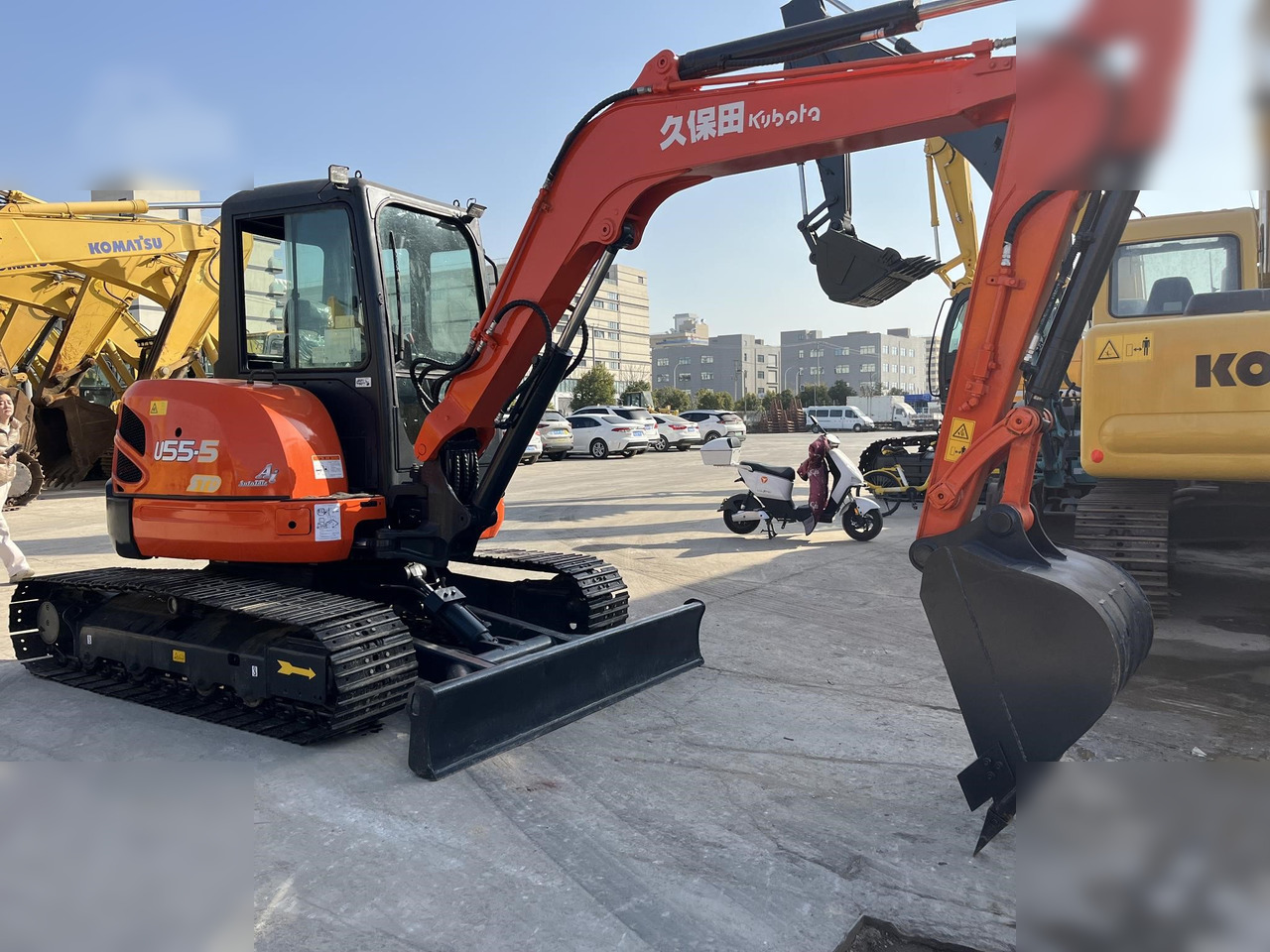 KUBOTA KX155-3SZ - Mini rýpadlo: obrázek 3 KUBOTA KX155-3SZ - Mini rýpadlo: obrázek 3