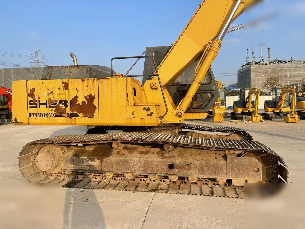 SUMITOMO S280F2 - Pásové rýpadlo: obrázek 4 SUMITOMO S280F2 - Pásové rýpadlo: obrázek 4
