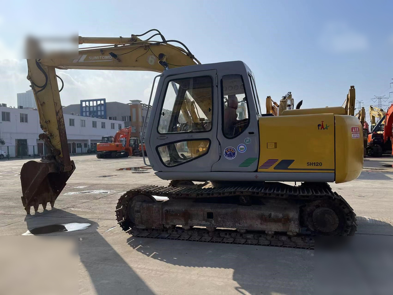 SUMITOMO SH120 - Pásové rýpadlo: obrázek 5 SUMITOMO SH120 - Pásové rýpadlo: obrázek 5