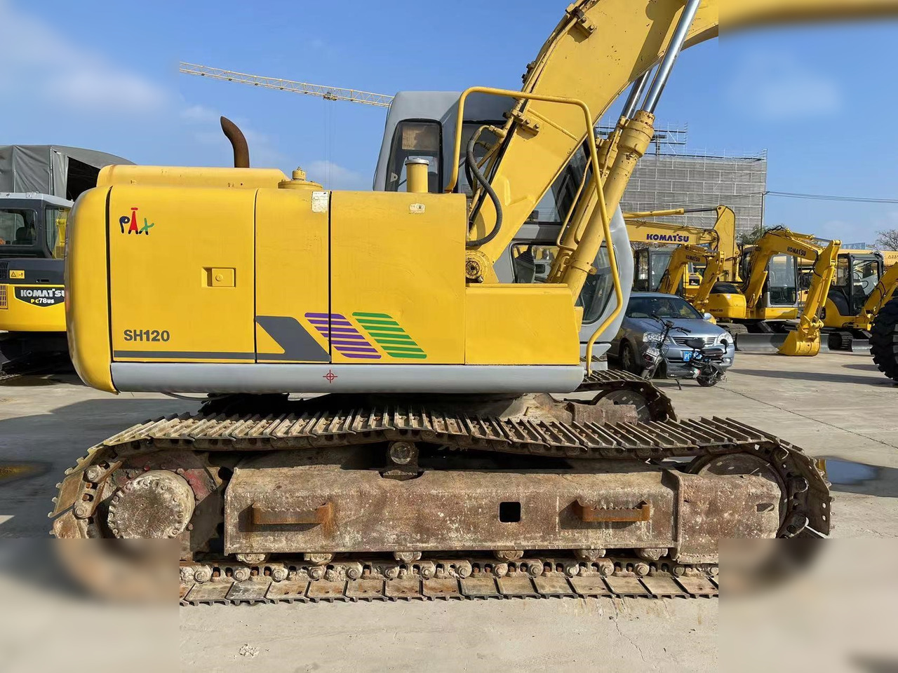 SUMITOMO SH120 - Pásové rýpadlo: obrázek 3 SUMITOMO SH120 - Pásové rýpadlo: obrázek 3