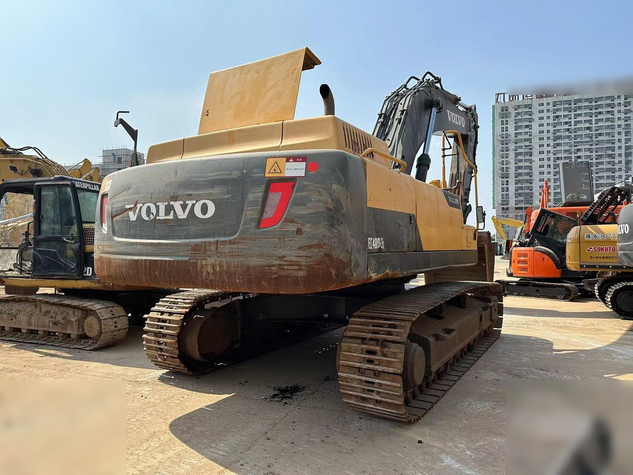 VOLVO EC480DL - Pásové rýpadlo: obrázek 3 VOLVO EC480DL - Pásové rýpadlo: obrázek 3