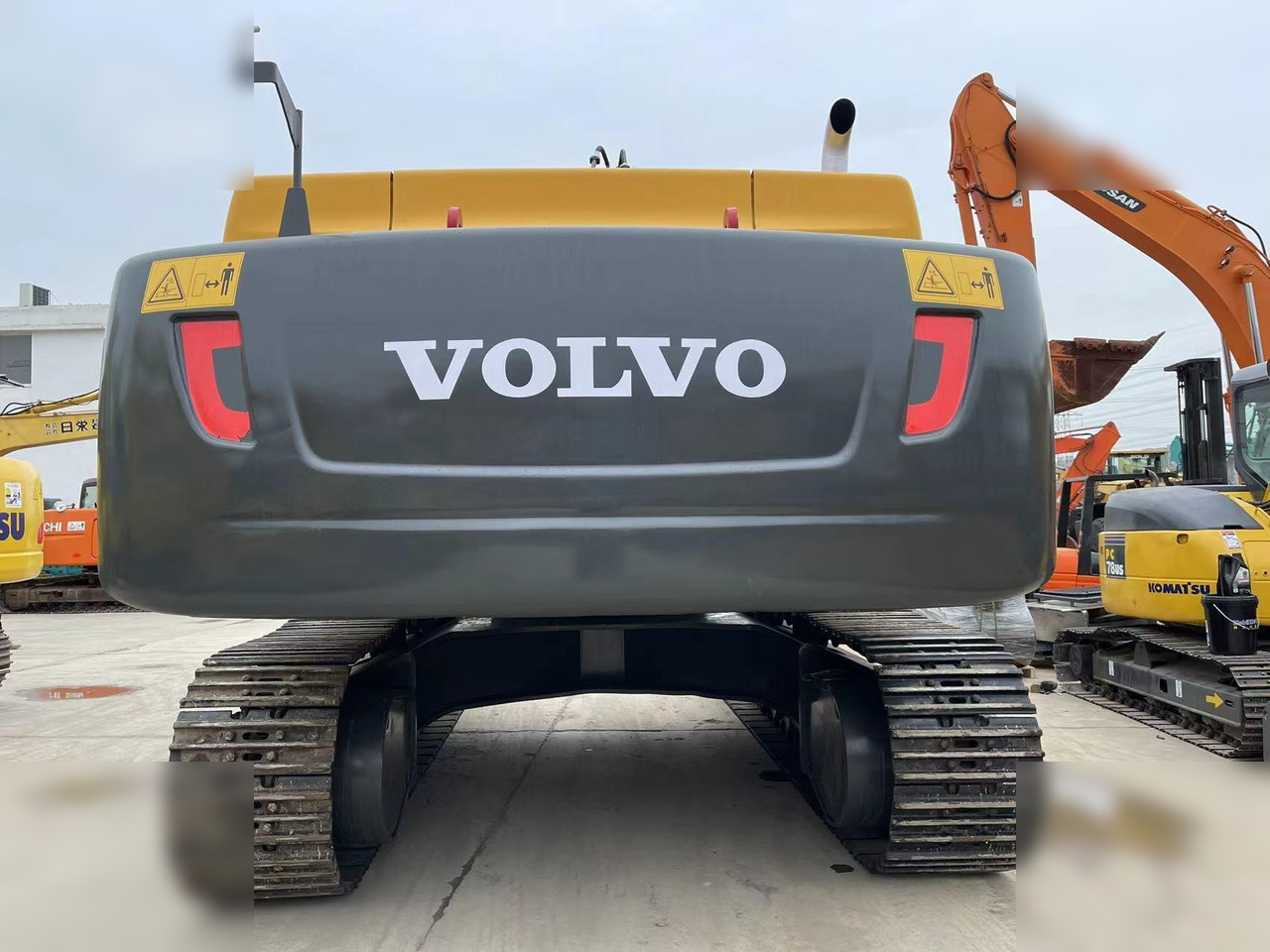 VOLVO EC480DL - Pásové rýpadlo: obrázek 4 VOLVO EC480DL - Pásové rýpadlo: obrázek 4