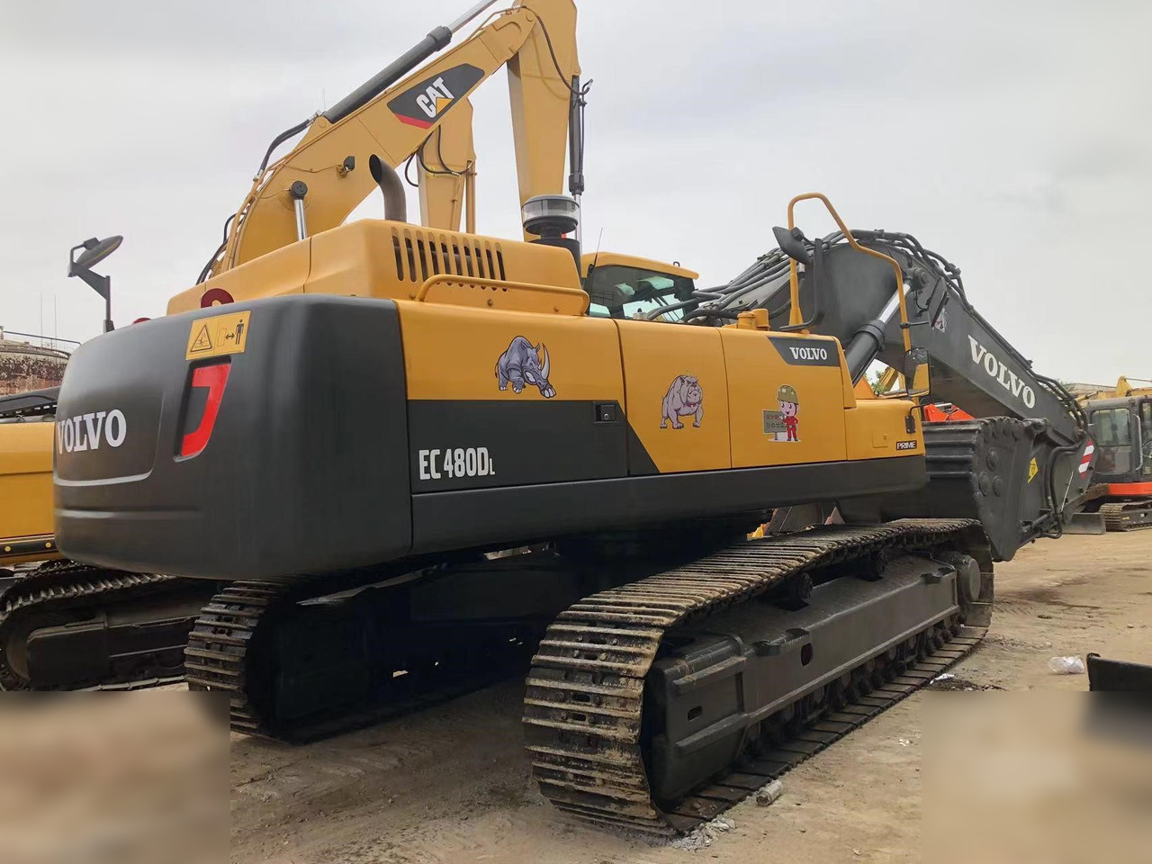 VOLVO EC480DL - Pásové rýpadlo: obrázek 2 VOLVO EC480DL - Pásové rýpadlo: obrázek 2