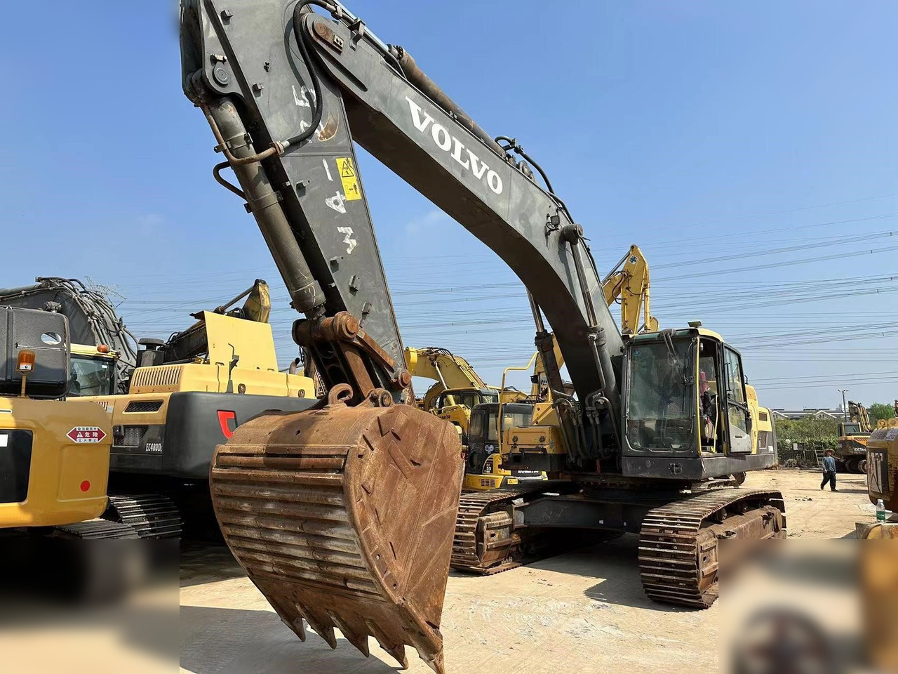 VOLVO EC480DL - Pásové rýpadlo: obrázek 2 VOLVO EC480DL - Pásové rýpadlo: obrázek 2