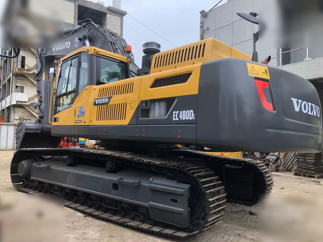 VOLVO EC480DL - Pásové rýpadlo: obrázek 4 VOLVO EC480DL - Pásové rýpadlo: obrázek 4