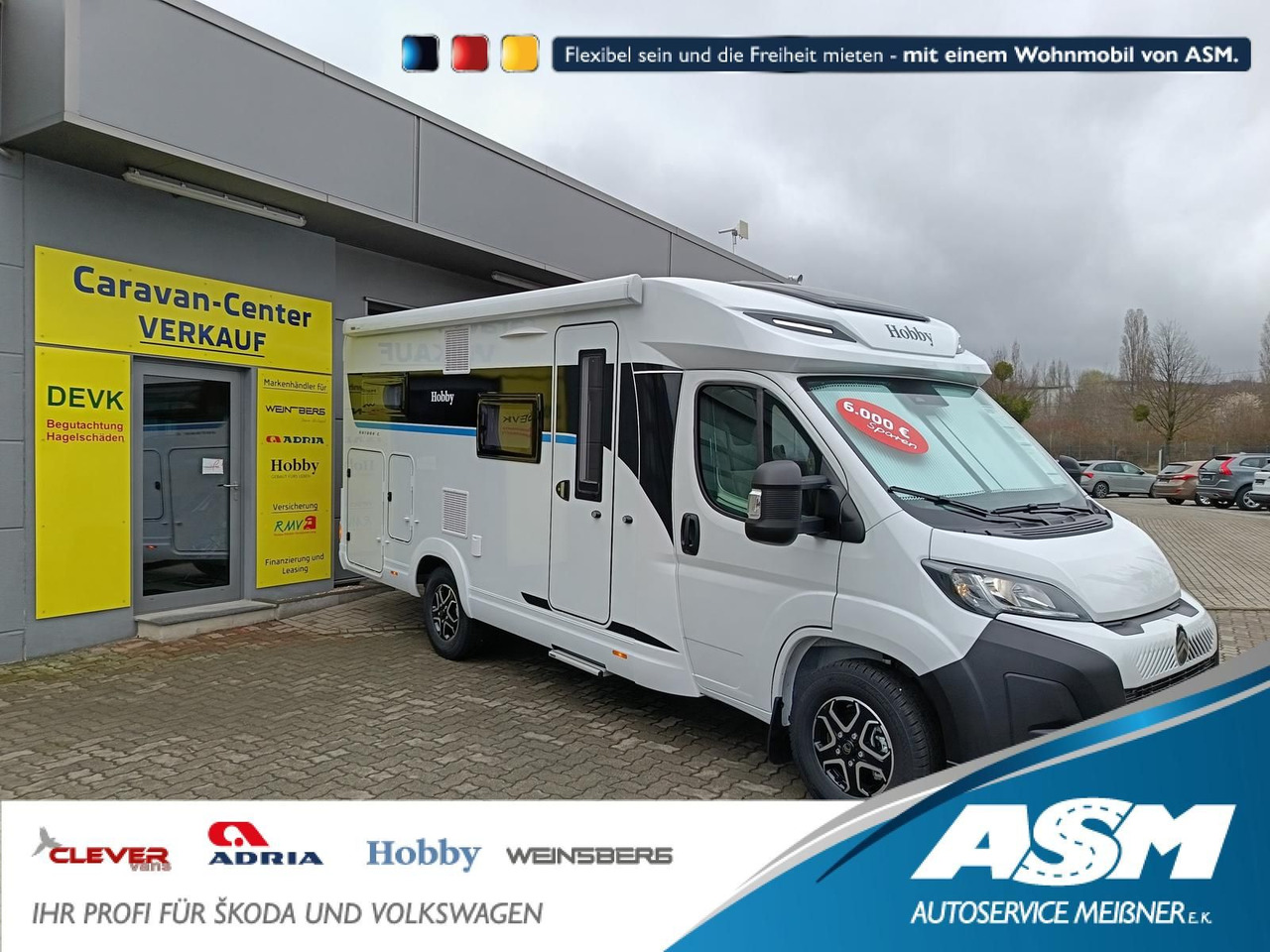 Hobby Ontour C680 GE*AUTOMATIK*LITHIUM*MARKISE*SOFORT* - Polointegrovaný obytný vůz: obrázek 1 Hobby Ontour C680 GE*AUTOMATIK*LITHIUM*MARKISE*SOFORT* - Polointegrovaný obytný vůz: obrázek 1