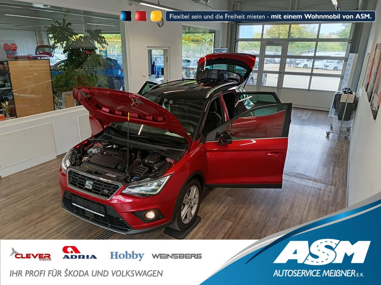 Seat Arona 1,5TSI FR*AHK*NAVI*ACC*LED*BEATS*R-KAM*DAB - SUV: obrázek 1 Seat Arona 1,5TSI FR*AHK*NAVI*ACC*LED*BEATS*R-KAM*DAB - SUV: obrázek 1