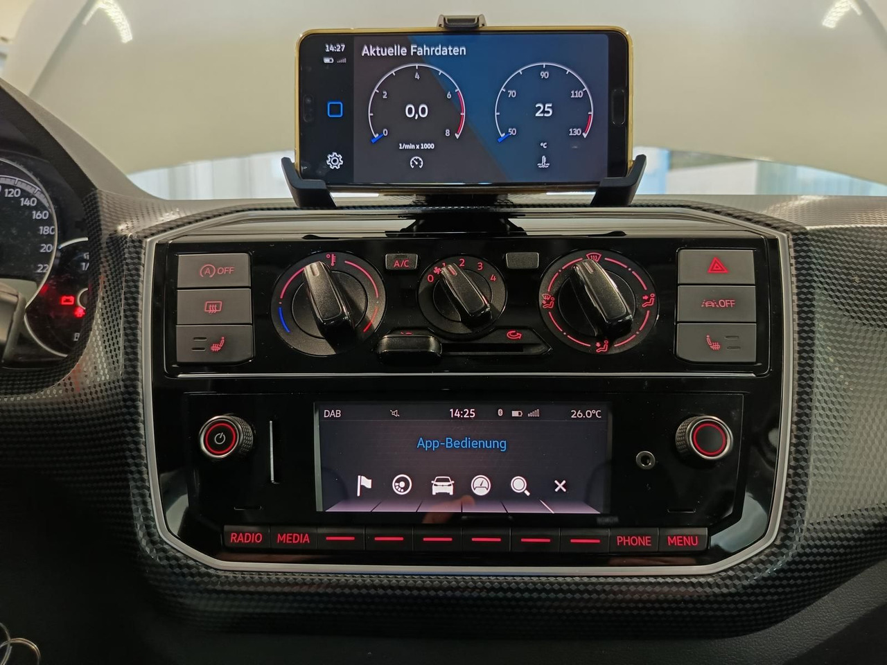 Osobní auto Volkswagen up! move up! 1.0*R-KAM*PDC*SHZ*MAPS+MORE*DAB*NSW: obrázek 15