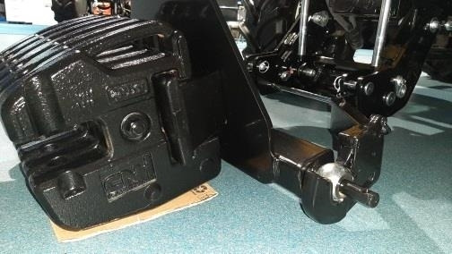 - - - 6x20 kg på 3 punkt kat. 1 ramme  - Protizávaží: obrázek 2 - - - 6x20 kg på 3 punkt kat. 1 ramme  - Protizávaží: obrázek 2