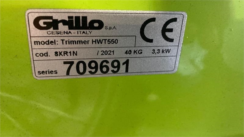 Grillo HWT 550  - Sekačka na trávu: obrázek 4 Grillo HWT 550  - Sekačka na trávu: obrázek 4