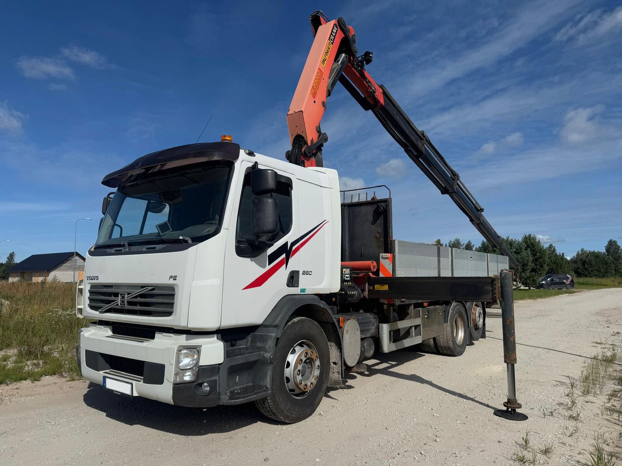 VOLVO FE280+PALFINGER PK20002 2007 - Nákladní automobil valníkový/ Plošinový, Auto s hydraulickou rukou: obrázek 1 VOLVO FE280+PALFINGER PK20002 2007 - Nákladní automobil valníkový/ Plošinový, Auto s hydraulickou rukou: obrázek 1