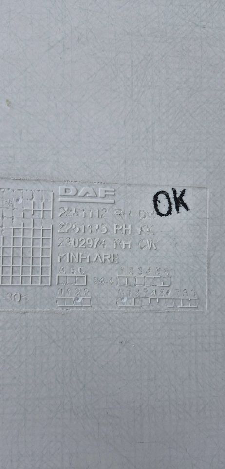 DAF XD NGD SPOILER OWIEWKA KLIN L/P NOWY 225111 225112 - Aerodynamika/ Spoilery pro Nákladní auto: obrázek 2 DAF XD NGD SPOILER OWIEWKA KLIN L/P NOWY 225111 225112 - Aerodynamika/ Spoilery pro Nákladní auto: obrázek 2