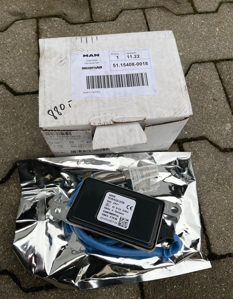 NOWY czujnik NOX MAN TGX TGS euro 6 sensor - Výfukový systém pro Nákladní auto: obrázek 1 NOWY czujnik NOX MAN TGX TGS euro 6 sensor - Výfukový systém pro Nákladní auto: obrázek 1