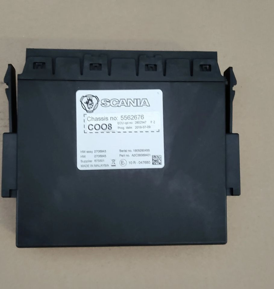 SCANIA R S KOORDYNATOR COO8 2706943 2706945 - Řídicí blok pro Nákladní auto: obrázek 1 SCANIA R S KOORDYNATOR COO8 2706943 2706945 - Řídicí blok pro Nákladní auto: obrázek 1