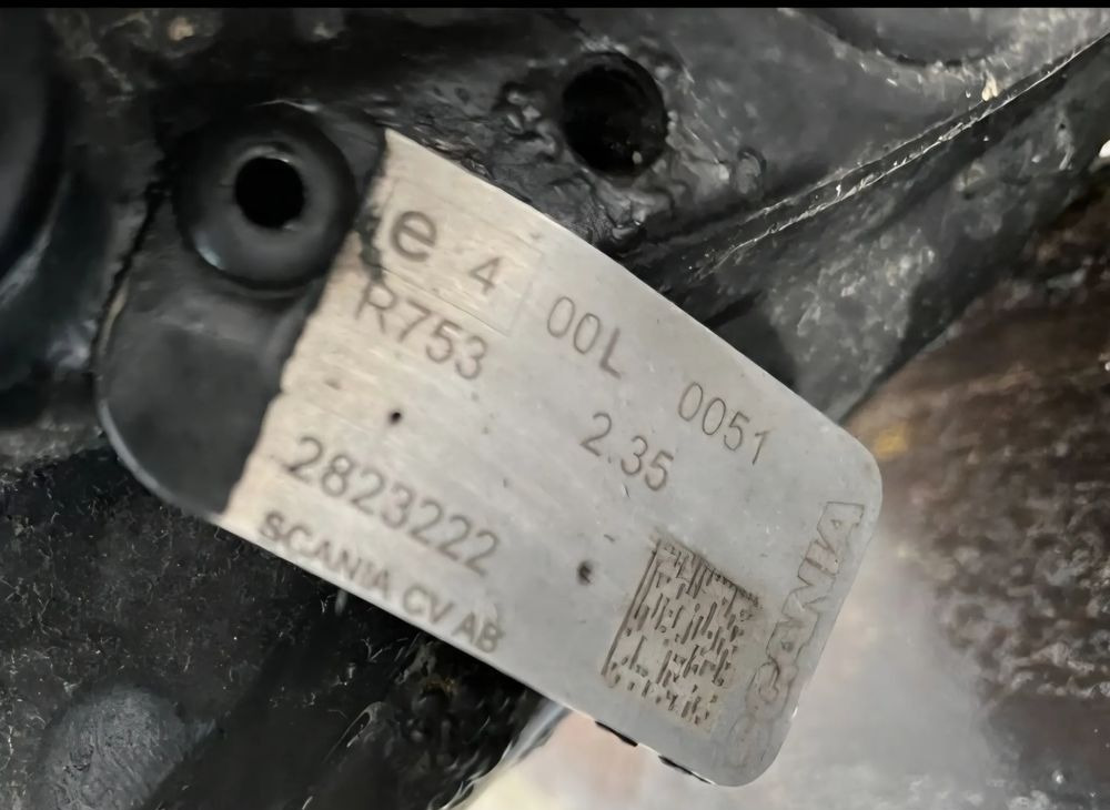 SCANIA R S MOST TYLNY KOMPLETNY DYFERENCJAŁ R753  2.35 2823222 - Zadní náprava pro Nákladní auto: obrázek 3 SCANIA R S MOST TYLNY KOMPLETNY DYFERENCJAŁ R753  2.35 2823222 - Zadní náprava pro Nákladní auto: obrázek 3