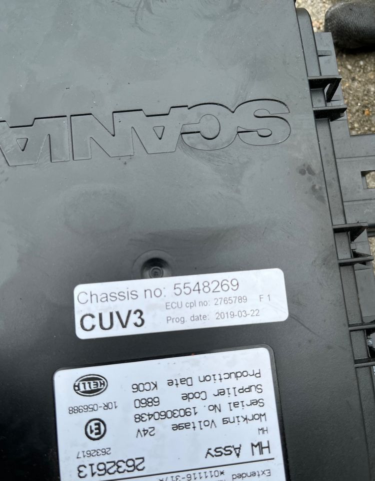 Sterownik ECU CUV3 Scania R S komputer NTG - Řídicí blok pro Nákladní auto: obrázek 2 Sterownik ECU CUV3 Scania R S komputer NTG - Řídicí blok pro Nákladní auto: obrázek 2