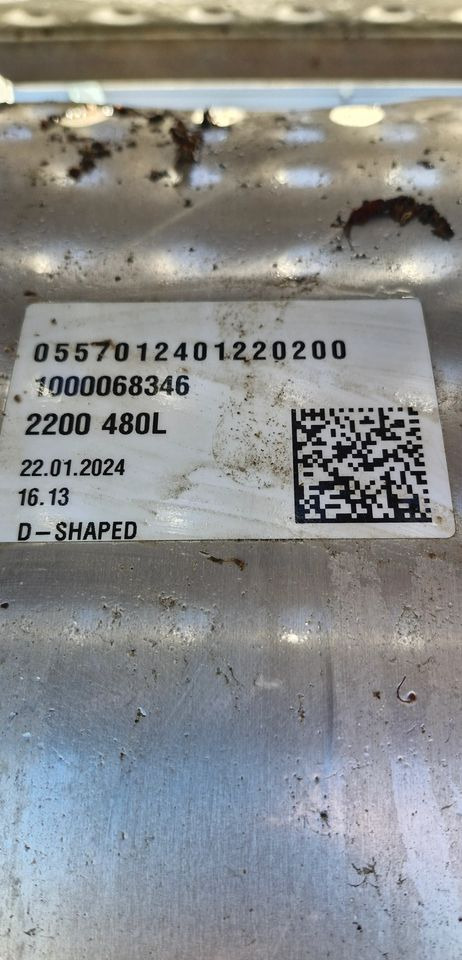 VOLVO FH4 FH5 RENAULT GAMA T ZBIORNIK PALIWA 480L - Palivový systém: obrázek 5 VOLVO FH4 FH5 RENAULT GAMA T ZBIORNIK PALIWA 480L - Palivový systém: obrázek 5