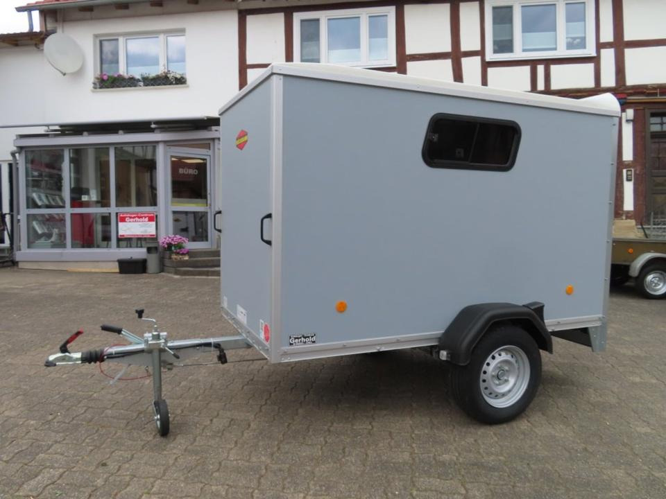 Böckmann KT 2513/135 PKW-Anhänger Kofferanhänger Fenster 100km/h - Skříňový přívěs: obrázek 1 Böckmann KT 2513/135 PKW-Anhänger Kofferanhänger Fenster 100km/h - Skříňový přívěs: obrázek 1