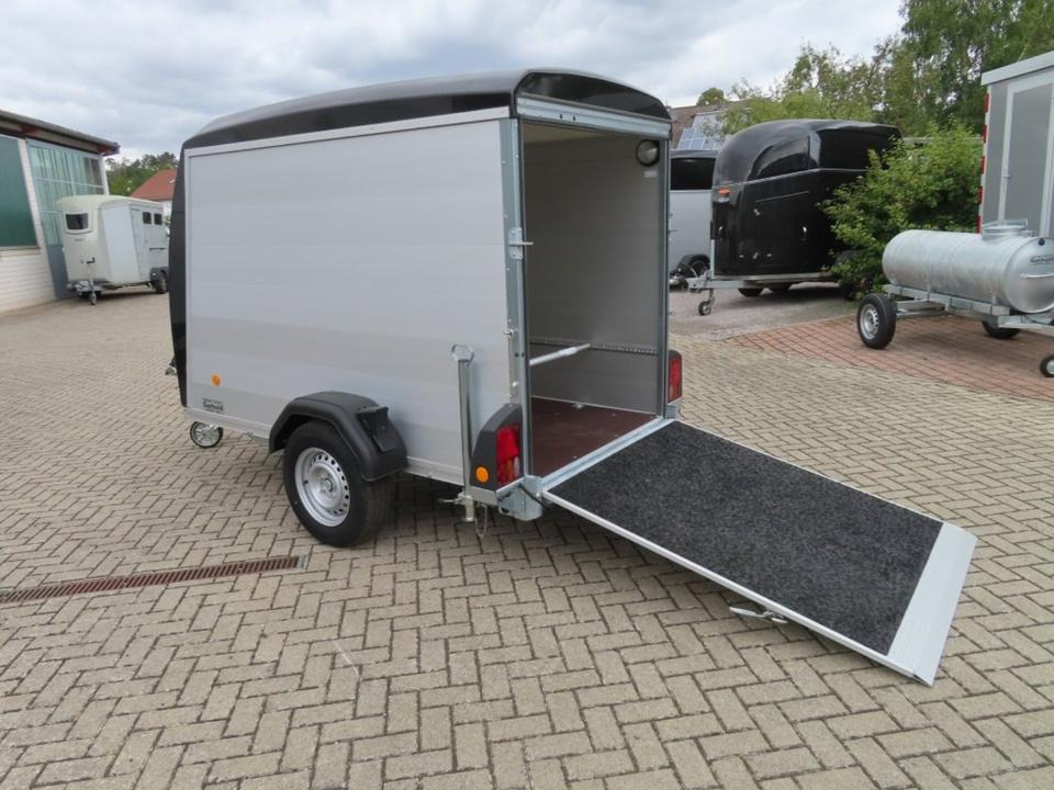 Böckmann KT-PB-AL Kofferanhänge Flügeltür PKW Anhänger, 100 km/h - Přívěsný vozík: obrázek 1 Böckmann KT-PB-AL Kofferanhänge Flügeltür PKW Anhänger, 100 km/h - Přívěsný vozík: obrázek 1