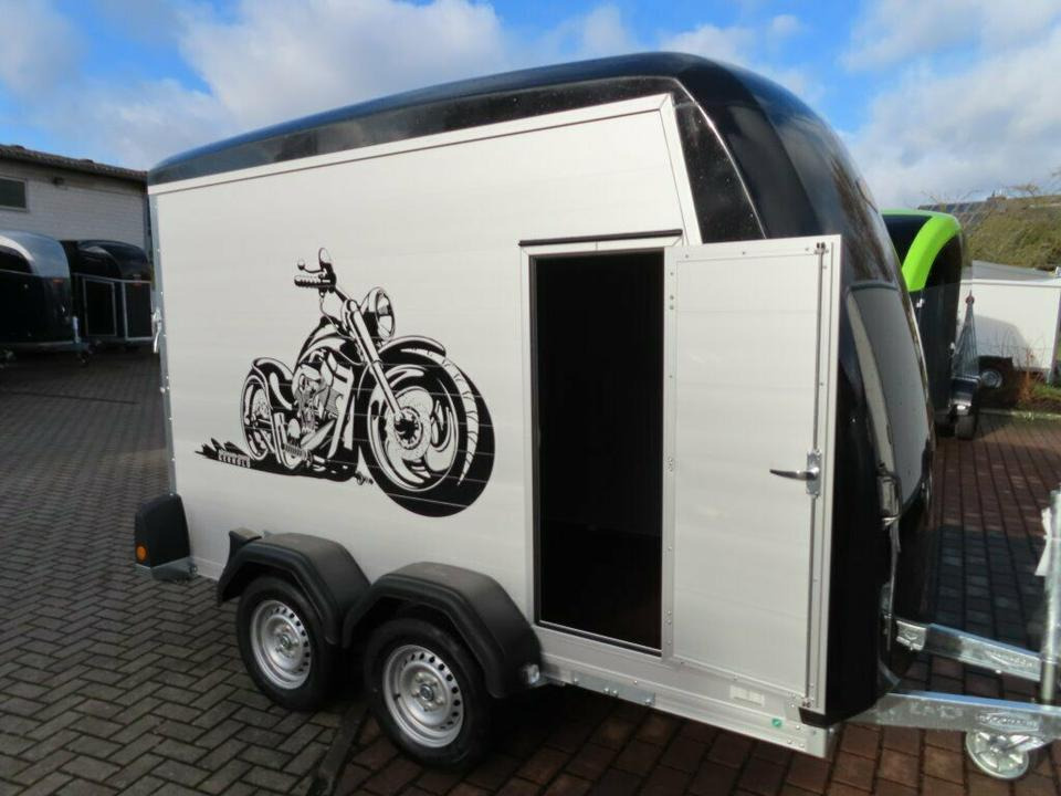 Böckmann KT-PB-AL Kofferanhänge Flügeltür PKW Anhänger - Přepravník motocyklů: obrázek 5 Böckmann KT-PB-AL Kofferanhänge Flügeltür PKW Anhänger - Přepravník motocyklů: obrázek 5