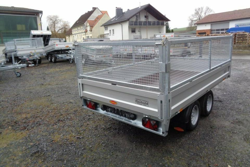 Böckmann PKW-Anhänger,2,0 to.Hochlader, Gitteraufsatz, 100 km/h - Přívěs plato/ Valník: obrázek 5 Böckmann PKW-Anhänger,2,0 to.Hochlader, Gitteraufsatz, 100 km/h - Přívěs plato/ Valník: obrázek 5