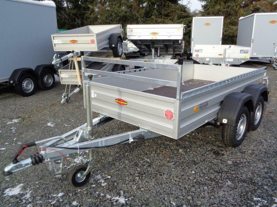 Böckmann PKW-Anhänger, 2000 kg, Tandem - Přívěs plato/ Valník: obrázek 1 Böckmann PKW-Anhänger, 2000 kg, Tandem - Přívěs plato/ Valník: obrázek 1