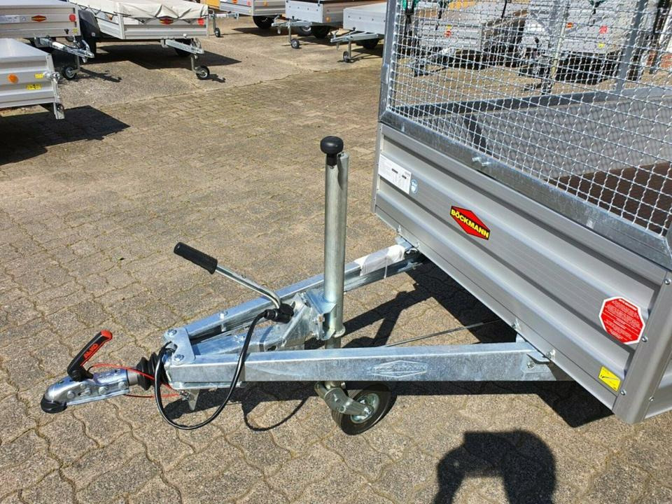 Böckmann PKW Anhänger, 2000 kg, Tandem, neu, Gitteraufbau - Přívěs plato/ Valník: obrázek 4 Böckmann PKW Anhänger, 2000 kg, Tandem, neu, Gitteraufbau - Přívěs plato/ Valník: obrázek 4