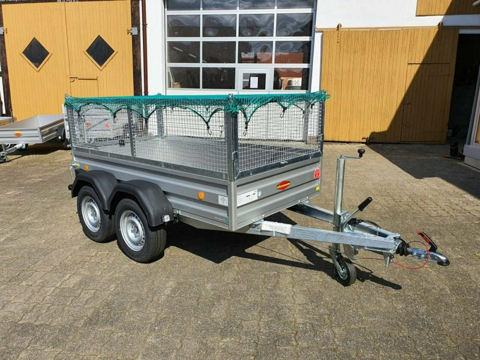 Böckmann PKW Anhänger, 2000 kg, Tandem, neu, Gitteraufbau - Přívěs plato/ Valník: obrázek 5 Böckmann PKW Anhänger, 2000 kg, Tandem, neu, Gitteraufbau - Přívěs plato/ Valník: obrázek 5