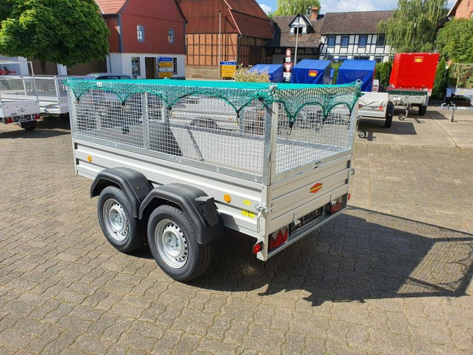 Böckmann PKW Anhänger, 2000 kg, Tandem, neu, Gitteraufbau - Přívěs plato/ Valník: obrázek 3 Böckmann PKW Anhänger, 2000 kg, Tandem, neu, Gitteraufbau - Přívěs plato/ Valník: obrázek 3